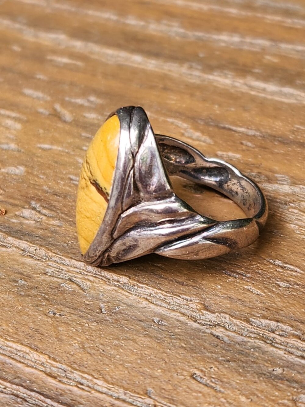 Carolyn Pollack Sterling Silver JASPER RING, size 8 - Picture 12 of 15